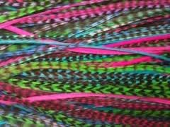 $0.16 fancy grizzly rooster feathers hot saling