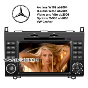 Benz W169,W245,Viano und vito,Sprinter W906,VW Crafter DVD GPS TV CAV-8070AB