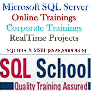 PROJECT ORIENTED LIVE TRAINING ON SQL SERVER DBA