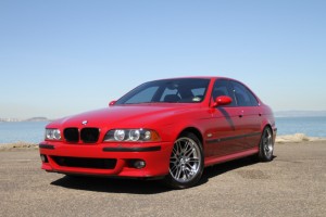 STUNNING 2001 BMW M5 E39 IMOLA RED/BLACK 35K ORIG MILES CA OWNED NO RESERVE
