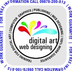 Opportunity for BA, BCA, B.A-Fine Arts, MA, BFA in Digital Art, Graphics Designing, Web Designing