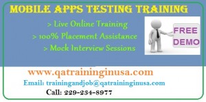 Mobile Apps Testing Online Training