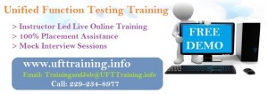 HP Unified Functional Testing Online Training