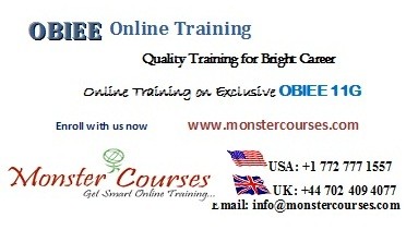 OBIEE Online Training